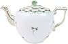 HEREND Parsley PE Teapot 606, 28.7 fl oz 800 ml