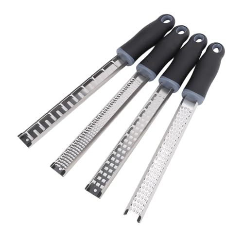 Set de ralladores de acero inoxidable 4 piezas miniatura 5