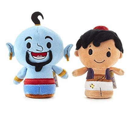 Hallmark itty bittys Disney Aladdin and Genie Stuffed Animals, Set of 2