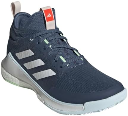 adidas Tênis feminino de vôlei Crazyflight Mid, Tinta pré-adorada