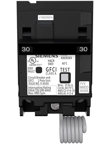 Cutler-Hammer QuickLag QBHW3040H Type QBHW Thermal Magnetic Circuit Breaker, 240 VAC, 40 A, 22 kA Interrupt, 3 Poles