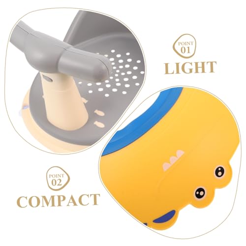 Siège de bain pour bébé ORFOFE avec support antidérapant surélevé - 3