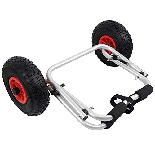 FUNPENY Kayak Carts Dolly, Canoe Carrier Trolley with Wheels for