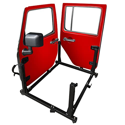 YZONA for Jeep Door Hanger Storage Rack Bracket Holder Compatible ...