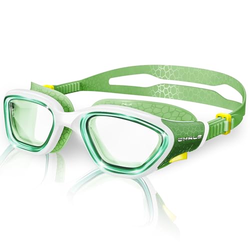 Image of Whale Swim Goggles, HD Anti-Fog Goggles, Unisex | 100% UV Protection | Anti-Fog Design Clear Wide-Angle Underwater View
