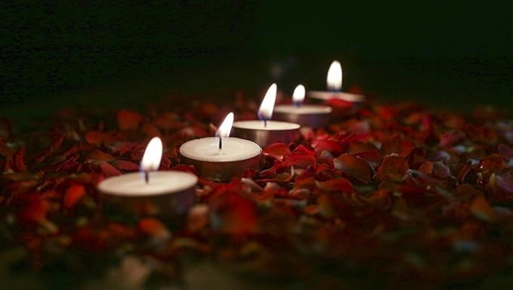 Wax Tealight Candles Set of 100, Smokeless