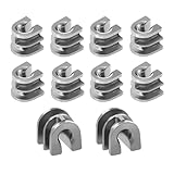 10-Pack String Trimmer Head Eyelet Sleeves, Replacement Weed Eater Head Parts for Stihl FS90R FS100RX FS110R FS130R FS240R FS55 FS56 FS80 FS85 FS110, Trimmer Head Parts for Autocut 25-2 Eyelets