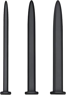 3Pcs Silicone Urethral Sounds Male Toys Hardware Nail Urethral Dilator Sperm Plug Different Size Urethral Stretching Trainer Kit for Men Flexible Smooth Penis Bladder Stimulating Massager Rod Sex Toy