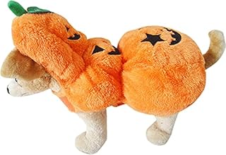 Pet Halloween Apparel Halloween Pet Pumpkin Costume, Cute Cosplay Clothes For Large Dogs And Cats, Christmas Festival Holiday Party Dress Up Apparel Decorations(Size:S)