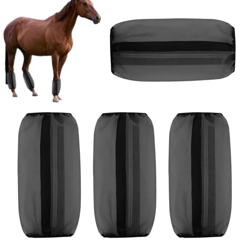 Bottes anti-mouches pour chevaux confortables et anti-glisse