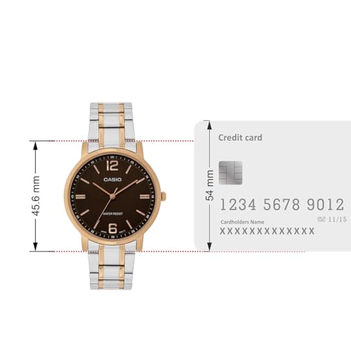 Image of Casio Enticer Men MTP-SN5YSR-5A Analog Brown Dial Men (A2435)