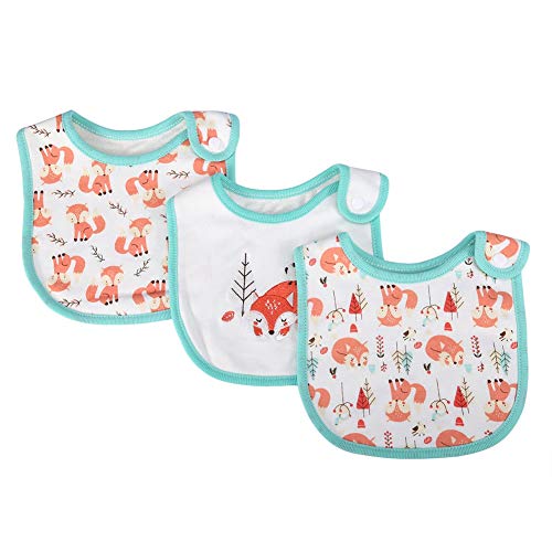 Atyhao 3 Pezzi/Set Bavaglini per Neonati