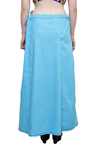 Image of Pistaa's combo of Women's Cotton Best Plain Solid Indian Readymade Inskirt Saree petticoats