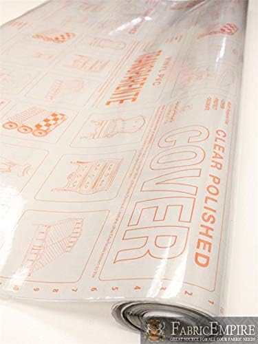 Miniatura 5 de Tela de vinilo transparente de 54 pulgadas de ancho vendido por The Yard (calibre 20)