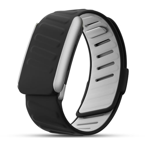 DADO Silicone Sport Replacement Band Compatible WHOOP 5.0, One, Peak, and Life Fitness Tracker – Breathable, Durable & Comfortable | Not for Whoop Gen 4 (Black Grey, One/Peak) by DADO - Used condition - US$14.99