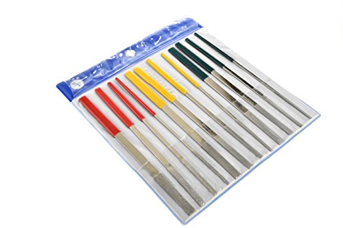 SE 12-Piece Diamond Files - 74337DF