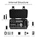 BRDRC Pocket 3 Case, Waterproof Hard Case Portable Travel Carrying Storage Bag for DJI Osmo Pocket 3 Creator Combo Accessories (Can store wide-angle filters, SD cards, etc.)