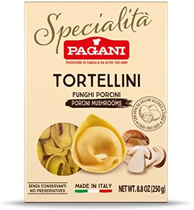 Pagani Tortellini with Mushroom & Cheese, 1 Lb (Pack Of 2)