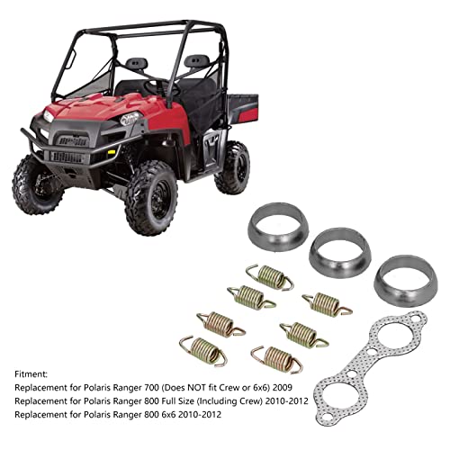 7041687, Gaxeta do coletor do tubo de exaustão totalmente equipada para eliminação de ruído durável