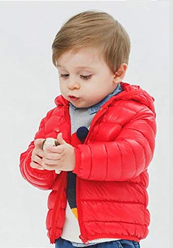 Wusenst Baby Boys Girls Winter Coats Hoods Light Puffer Down Jacket Outwear With Pockets #TOP7