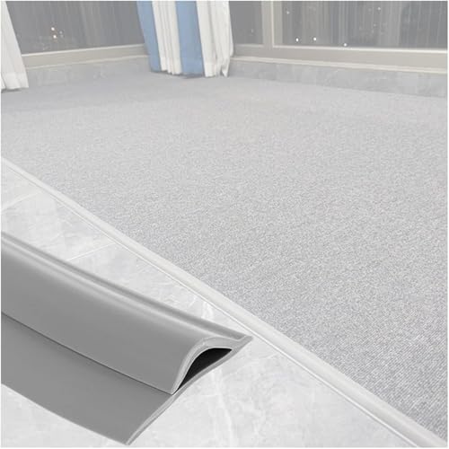 KGBNYSS Skirting Board Trim Grey Floor Mat Trim Guard Strip,