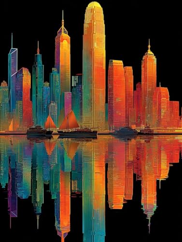 G s, DIY G LoX ۓI, Paint by Numbers for Adults yCgoCio[܂ ANyCg uV, hG K؂ l S, Mtg , ƒItBX̕Ǒ, 40x5