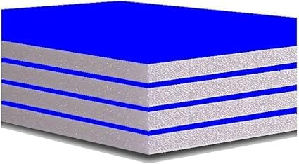 A1,A2,A3,A4,A5 Foam Board - Black (Pack of 10) - Black -Foam Core Polystyrene - Photo Foam Board - for Presentation, Mounting, Arts & Crafts (Blue, A5) โ image 1