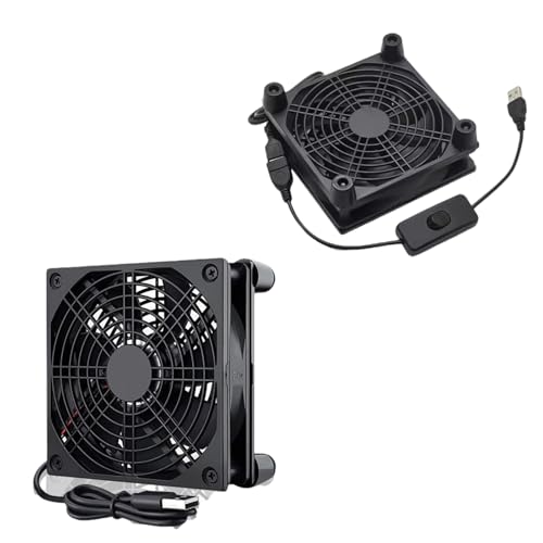 Ventilador de refrigeración USB 120mm para PC laptop y equipos de red 5