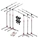 Telescoping Microphone Boom Stand with Mic Clip (Pack of 6) by Griffin | Tripod Premium Quality for Studio, Karaoke, Live Performances, Conferences | Portable with Collapsible Legs & Removable Arm