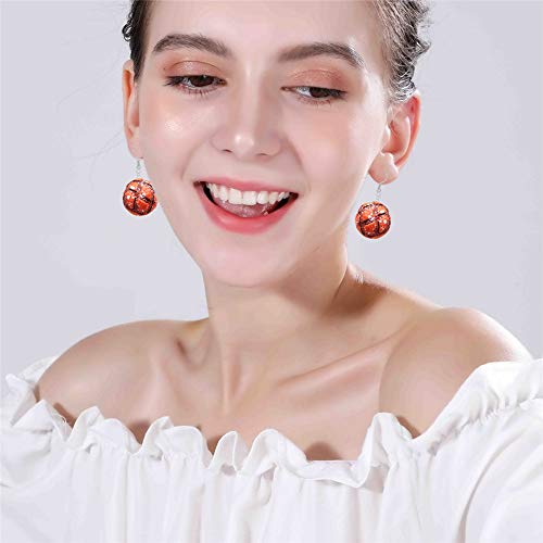 Damleng 6 Pairs Handmade Simulation Food Croissant French Bread Toast Dangle Drop Earrings Cute Unique Baguette Earrings Set For Women Girls Jewelry (Yellow) #TOP2