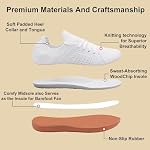 Wide Toe Box Barefoot Shoes Women Zero Drop Trail Running Shoes Minimalist Walking Shoe Breathable Comfort Fashion Sneakers