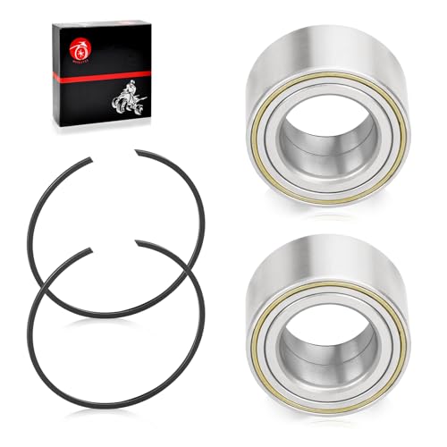 Image of 2pcs Front Rear Wheel Bearing & Circlip for Can-Am Maverick X3 MAX Turbo R RR 2017-2023 293350109 293350129 293350151 293370102