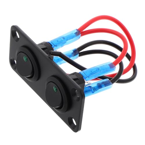 VOSAREA Waterproof Rocker Switch for Rv Modifications Car Automotive Switch Electric Vehicle on Off Toggle Marine Panel Easy Install