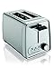 Hamilton Beach Modern Chrome 2 Slice Extra Wide Slot Toaster with Bagel and Defrost Settings, Shade Selector, Toast Boost, Slide-Out Crumb Tray, Auto-Shutoff and Cancel Button (22791)