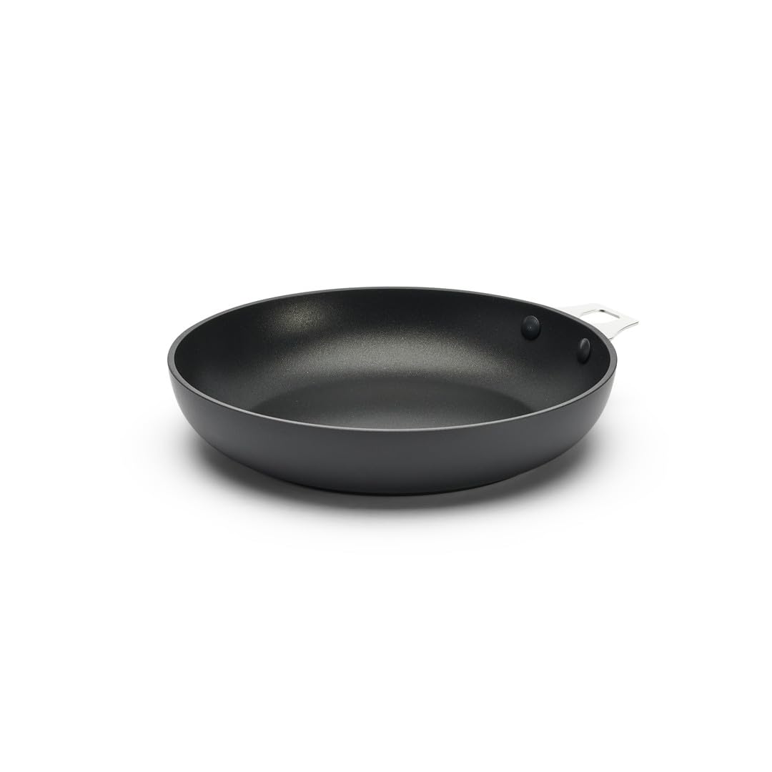 DE BUYER - Choc Intense Twisty Removable Non-Stick Round Frying pan in Aluminium - Diameter 24 cm -, Grey