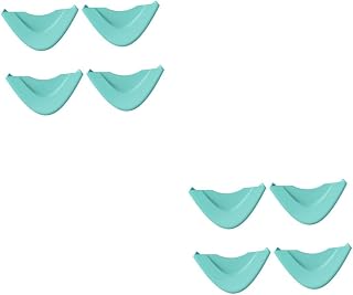 Kisangel 8pcs Safety Silicone Corner Protector Light Furniture for Table and Desk -Crash Bumpers for Safe Corners Easy to Install and Clean