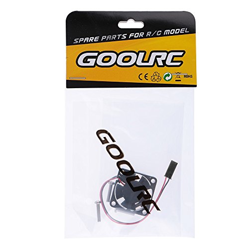 OWSOO 5V 1.2 w 3010 ventilador de refrigeração para RC carro Motor ESC 13000 RPM