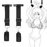 Sex Bondage Kit Restraints, Door Hanging Sex Swing Accessory, Slave Erotic Bondage Handcuff Restraint Rope Sex Swings Straps for Women Adult Couples Sex Toys