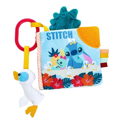 Kids Preferred Disney Baby Lilo & Stitch Soft Book: Stitch ON-The-GO Soft Book, Blue Medium by KIDS PREFERRED - Used condition - US$9.90