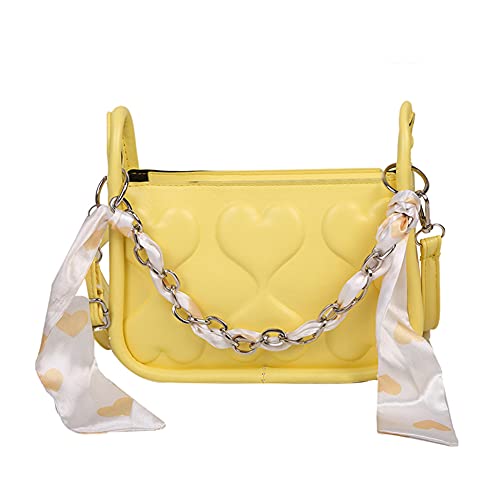 Umhängetasche in Herzform, kleine Handtasche, mit verstellbarem Schultergurt, mittlere Kapazität, weich und elegant, geeignet für Arbeit, Einkaufen und Urlaub Cover