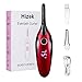Heated Eyelash Curler,Hizek Electric Eyelash Curler【2019 New】Mini USB Rechargeable Eyelash Curler for Eyelashes Curling Natural,Long Lasting,Quick Heating with 4 Temperature Gears and LED Display