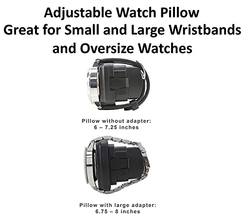 [Newly Upgraded] Versa Automatic Double Watch Winder In Black - New Direct Drive Motor, Independently Controlled Settings, 12 Different Settings, Adjustable Watch Pillows - No Magnets #TOP5