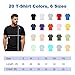Custom T Shirts for Men Women Design Your Own T Shirt with Text/Image/Logo/Photo, Printed Personalized Gifts Front/Back Black