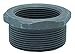 Anvil 2139 Forged Steel High Pressure Pipe Fitting, Class 6000, Hex Head Bushing, 2" NPT Male x 1-1/4" NPT Female