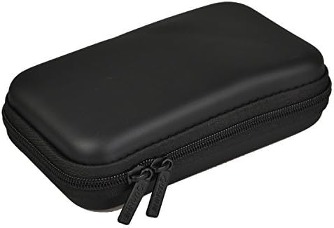 Estarer Compact Flash Memory Cards Case 12-Capacity,Black,5 Layers Digital Gadget Case,Designed for External Hard Drive and USB Flash Drives,Travelbag