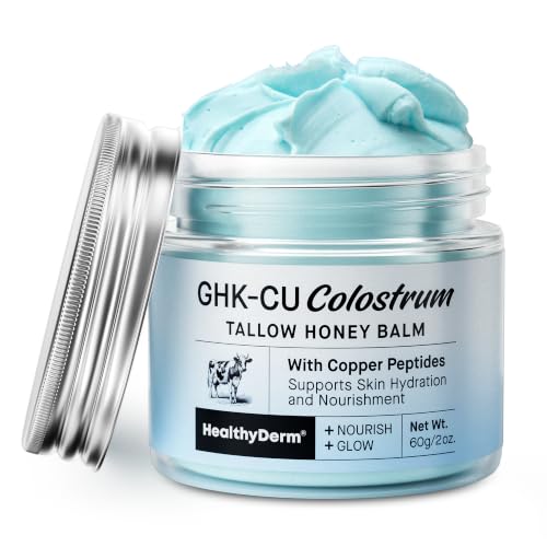 HealthyDerm GHK-Cu Grass-Fed Beef Tallow Balm 2 oz