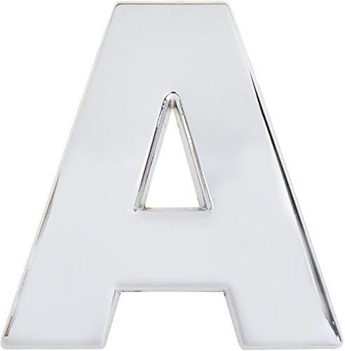 Modengzhe Etiqueta engomada del emblema del coche del metal 3D de la etiqueta A de la etiqueta engomada de la aleación del cinc del símbolo del