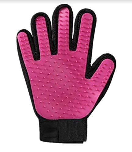 Luva Escova Magnética Tira Pelos dos Cães e Gatos, True Touch