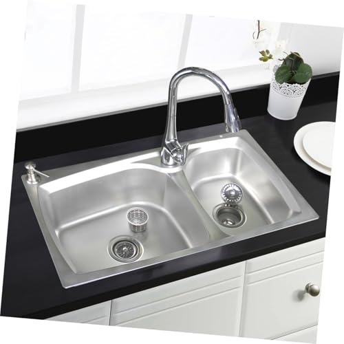 Tapón para desagüe de fregadero de acero inoxidable miniatura 5