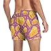 Fisyme Cheese Holes Boxers for Men Boxer Shorts Soft Mens Underwear Boxer Briefs Lounge Pj Sleep Shorts, XL Multi